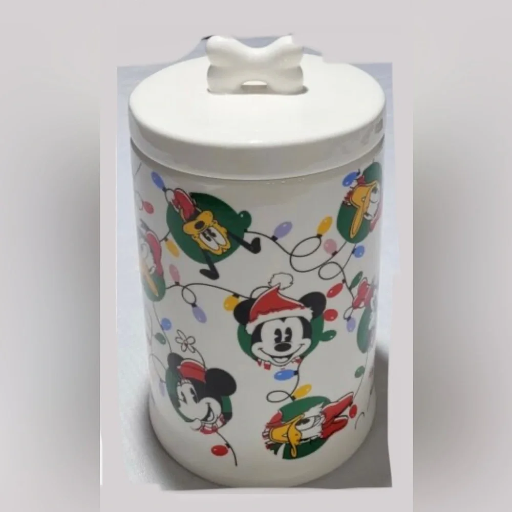Disney Mickey Minnie & Friends Cookie Jar Ceramic